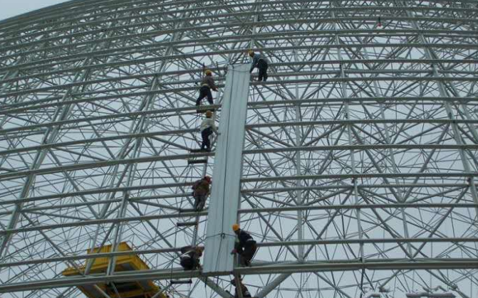 河源网架装配好以后应当留神哪八项验收事件